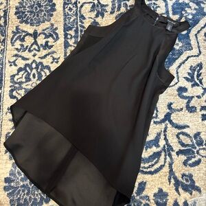 White House Black Market Black High Low Dress